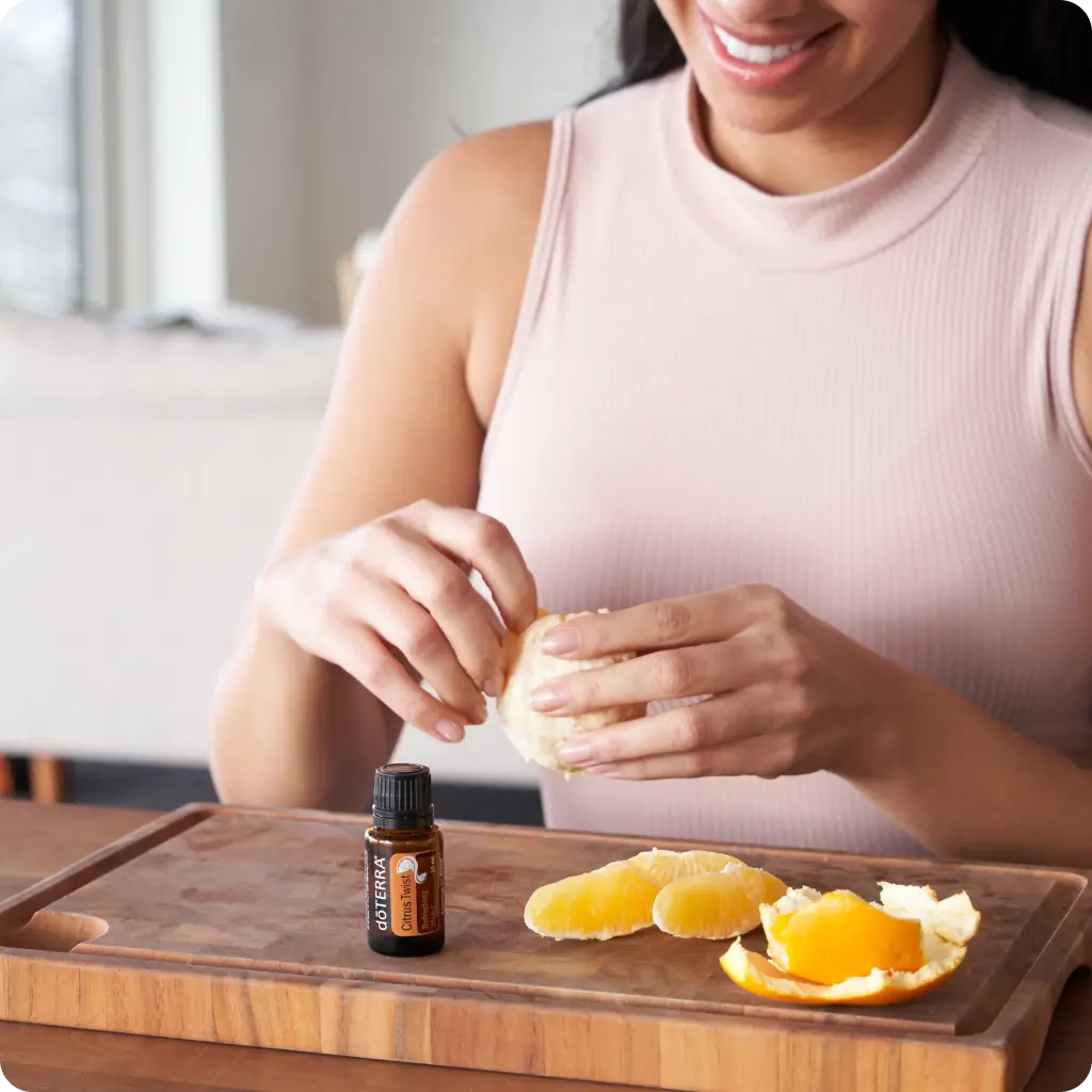 Illóolaj használata narancshéj mellett, egyszerű otthoni rutin